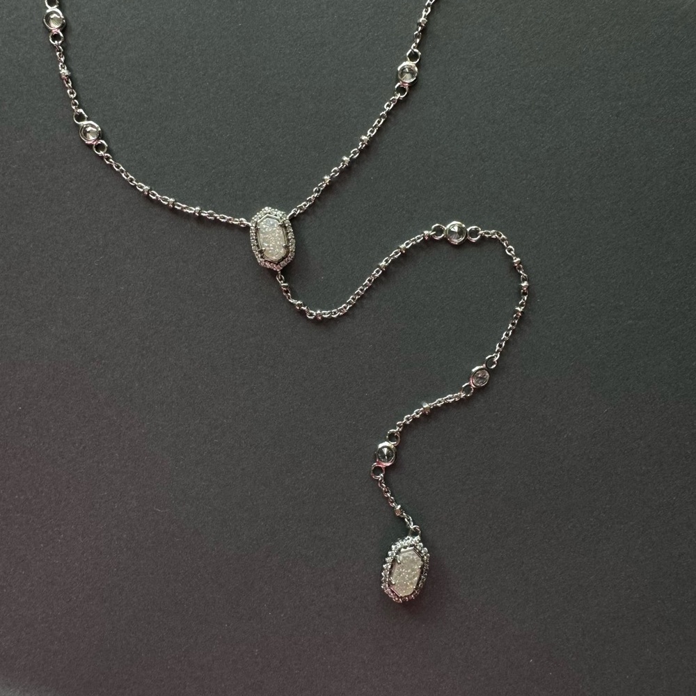 Kendra Scott Silver Claudia Necklace